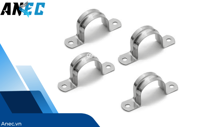 cùm ống nước inox